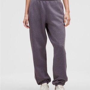 Lululemon Scuba Mid-Rise Oversized Jogger *Regular -  Heathered Nightfall